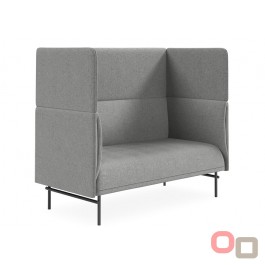 Noor 2 Seater High Back Sofa 