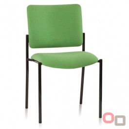 Vera Upholstered Visitor Chair - Square Back
