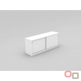 Sliding Door Credenza Buffet 1800 WHITE - 5 Colours