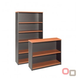 Small Open Bookcase 900H CHERRY - And 5 Colours