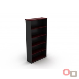 Open Bookcase 1800H Redwood - And 5 Colours
