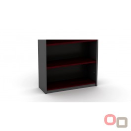 Small Open Bookcase 900H Redwood - And 5 Colours