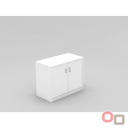 Hinge Door Credenza / Buffet WHITE 900