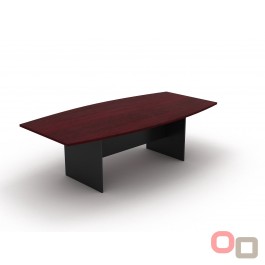  Boat Shaped Boardroom Meeting Table 2400W - 5 Colours