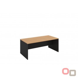 Open Slab End Desk 1200 x 600 BEECH - 5 Colours