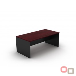 Open Slab Desk 1800 x 750 Redwood - 5 Colours