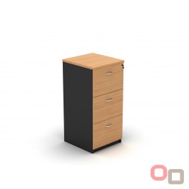 3 Drawer Filing Cabinet Beech - 3 Colours