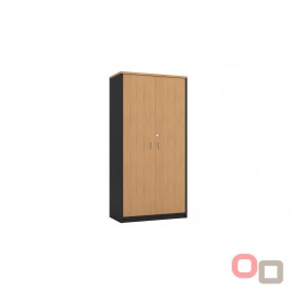 Full Door Stationery Cupboard 1800 BEECH - More Colours