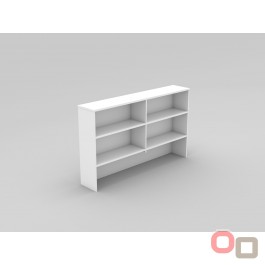 Desk Hutch 1500 White - 5 Colours