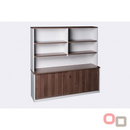 Premium Walnut Wall Unit Combo 1800W - And 3 Colours