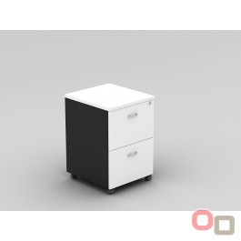 Mobile Pedestal 2 Drawers WCH - 5 Colours