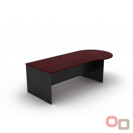 P - End Executive Desk - 5 Colours
