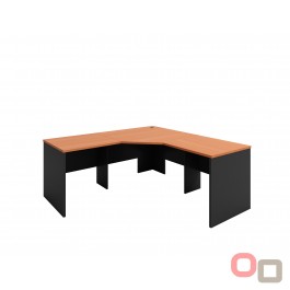 Excel 3 Piece Corner Workstation 1800 CHERRY - 4 Colours