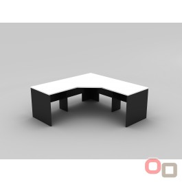Excel 3 Piece Corner Workstation 1800 WCH - 4 Colours