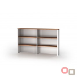 Premium WALNUT Desk Hutch 1500 Virginia - 3 Colours