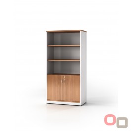 Premium Walnut Stationery Cupboard 1800H - 3 Colours