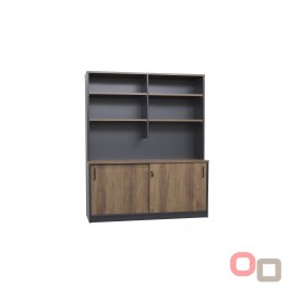 Premium Wall Unit Combo Regal Walnut 1800W - 3 Colours