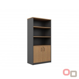 Premium Half Door Stationery Cupboard 1800 Regal - 3 Colours