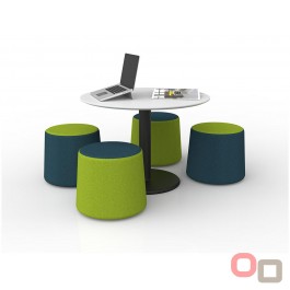 Motion Ottomans Dual Tone