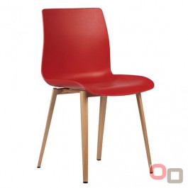 Pod PP Visitor Chair 4 Leg Timber Frame - 2 Options