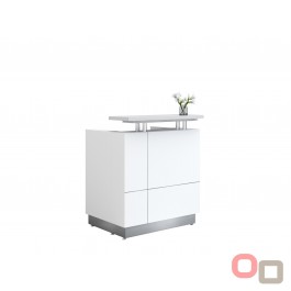 KENT Recptionist Counter White