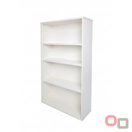 Open Bookcase 1500H WHITE