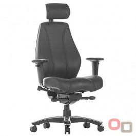 Raptor Heavy Duty High back Leather Chair 