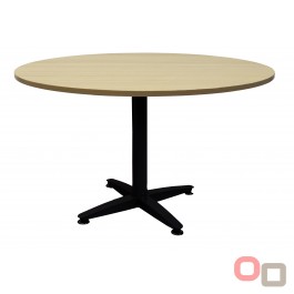Rapid Star 4 Round Meeting Table 900 BW - Check Stock