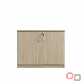 Hinge Door Credenza / Buffet 900W - Tawny Linewood
