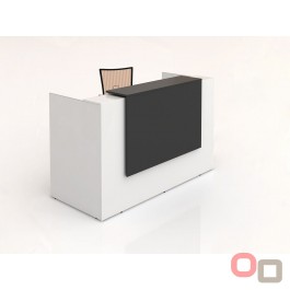 Opal Reception Counter Gloss White 2100