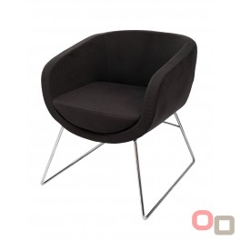 Splash Cube Sofa Chair Charcoal - Low Stock*