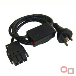 Starter Lead 20 Amp with 3 Pin Standard GPO Plug - 1500