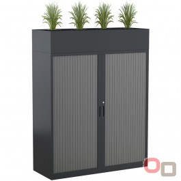 Steelco Tambour Planter Box - 1200W