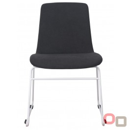 Tempo Visitor Chair - White Frame