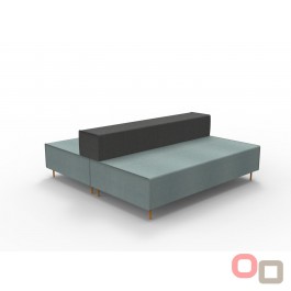 Flexi Triple Seater Back 2 Back Lounge - Check Stock*