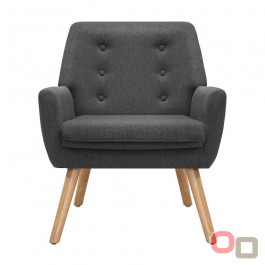 Armax 4 Tub Chair - Charcoal