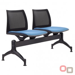 Vinn Mesh Back Beam Seating - Upholstered