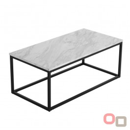 Rectangular Coffee Table - Marble Laminate 