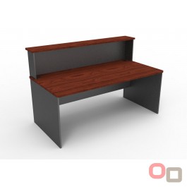 Reception Desk With Hob Redwood 1500 - More Colours