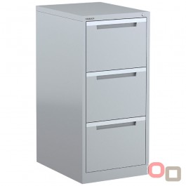 Steelco Vertical Filing Cabinet 3 Drawers - 5 Colours