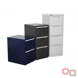 Steelco Vertical Metal Filing Cabinet - 3 Sizes