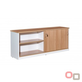 Premium Walnut Sliding Door Credenza 1500W - 3 Colours