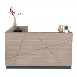 Axis L-Shaped Reception Counter - Made to Order 18x18
