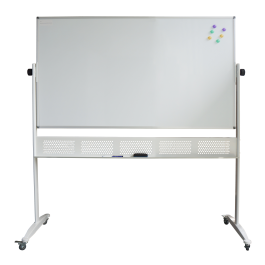 Double Sided Mobile Whiteboard 1200L