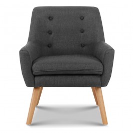 Arm 04 chair / Tub Chair - Charcoal