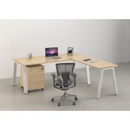 Edge Metal Frame Corner Workstation 1800 - Many Options