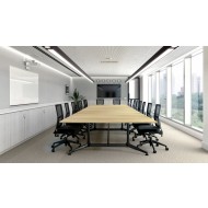 Modulus Boardroom Table 4800x1500 - Many Sizes