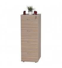 4 Drawers Filing Cabinet - Tawny Linewood 