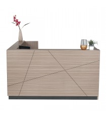 Axis L-Shaped Reception Counter - Made to Order 18x18