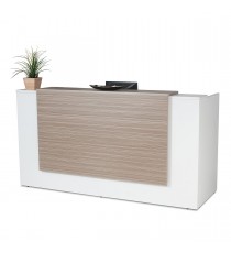 Excel Reception Counter / Reception Desk - Tawny Linewood 2100